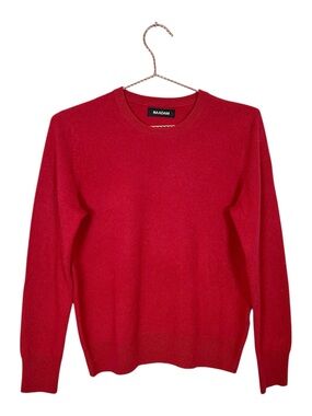 NAADAM Classic Red Cashmere Crewneck Sweater